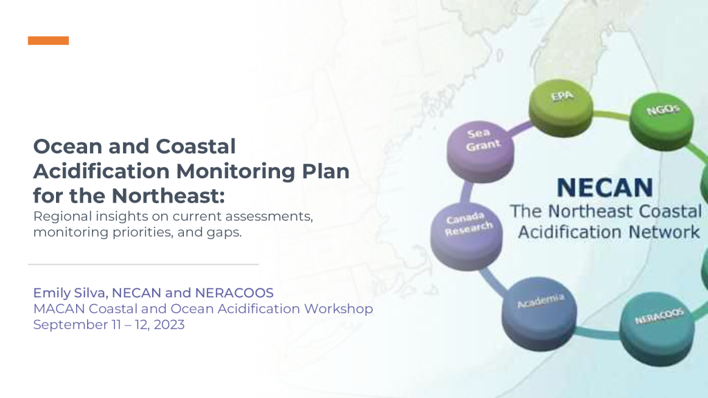 Ocean and Coastal Acidification Monitoring Plan for the Northeast PDF