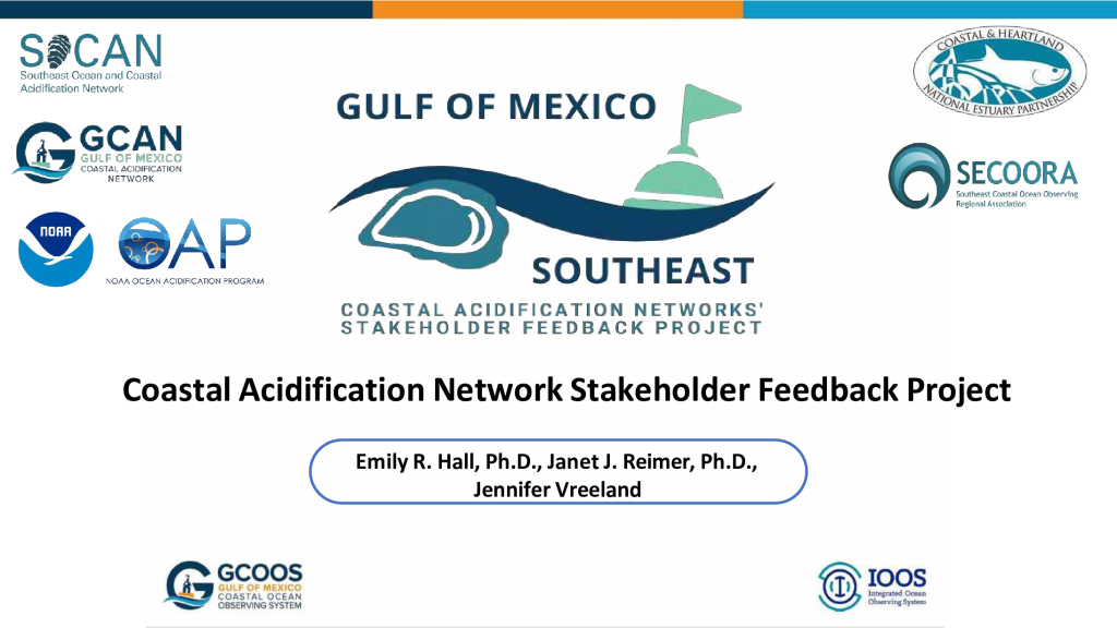 Coastal Acidification Network Stakeholder Feedback Project PDF