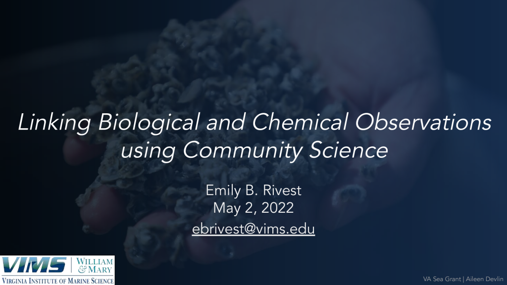 Linking Biological and Chemical Observationsusing Community Science PDF